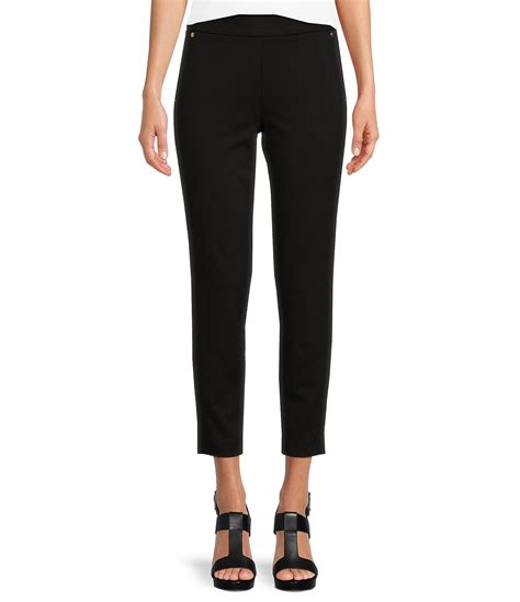 michael michael kors ponte straight ankle pant 